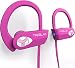 TREBLAB XR500 Bluetooth Headphones, Best Wireless Earbuds for Sports, Running Gym Workout. (2019 Upgraded) IPX7 Water Resistant, Sweatproof, Secure-Fit Headset. Noise Cancelling Earphones w/Mic