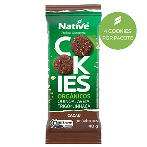 Native Cookie Sabor Cacau Orgânico 40G