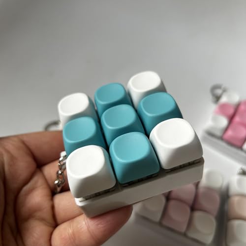 9IN1 Keyboard Fidget Toy – Crisp Sound,Stress Relief Fidget Clicker