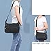 VOLGANIK ROCK Crossbody Bag for Women Waterproof Messenger Shoulder Bag Casual Nylon Purse Handbag Multi Pocket Lightweight Travel Bag