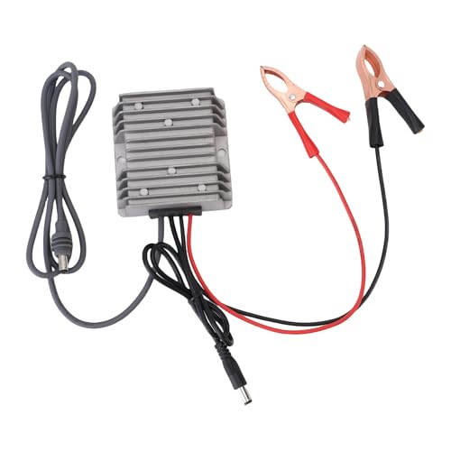 Convertidor de 12V a 24V CC Fafeicy con cable de alimentación impermeable para Mini Plato 6