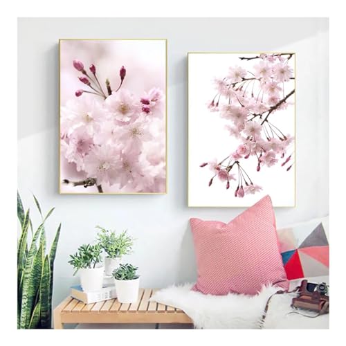 Images d art murales fleurs de cerisier sur toile premium