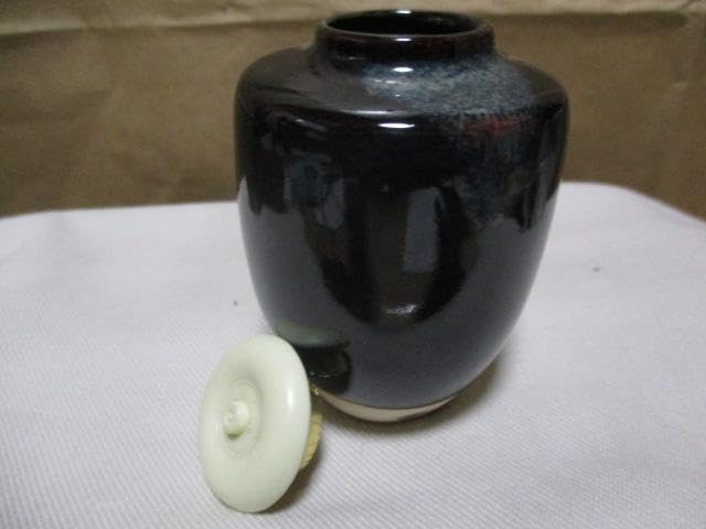 茶入れ　仕覆、箱付き　作家もの　M84-3 Amazon｜茶入れ 仕覆、箱付き 作家もの M84-3｜茶入・茶壺