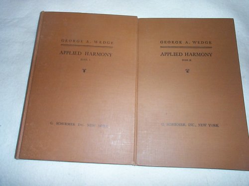 Applied Harmony: Diatonic Harmony B000O2T8CA Book Cover