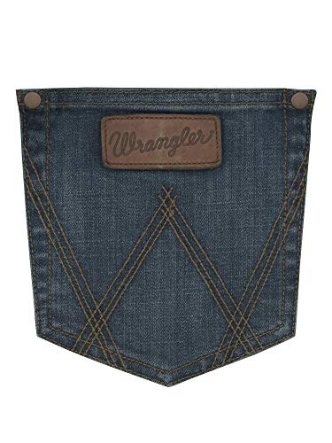 Image of Wrangler Men's Retro Slim Fit Straight Leg Jean
