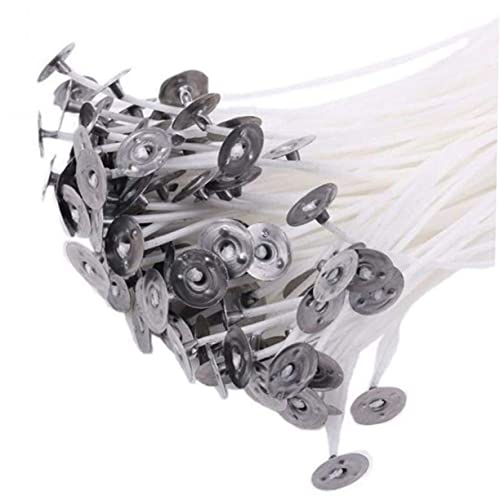 Mechas para velas Housoutil 200 unidades con base miniatura 4