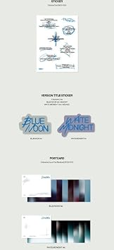 ENHYPEN ROMANCE : UNTOLD -daydream- 2nd Full Repackage Album with Tracking (2 Ver Set (BLUE MOON + WHITE MIDNIGHT))