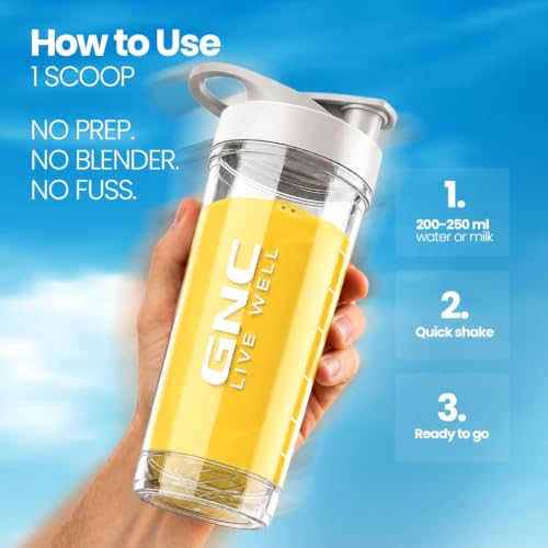 Image of GNC Pro Performance Whey Lite Protein Powder with DigeZyme | 15g Protein & 6g EAA | No Added Sugar | Smooth Everyday Whey for Daily Nutrition & Digestive Comfort |
