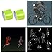 HEQUSigns 20 Pcs Reflector Snap Bands Fluorescent Slap Armbands Reflector Strips High Visibility Slap Safety Bands for Children Adults Boys and Girls When Cycling Running Jogging