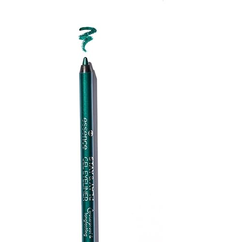 essence | Stay & Play Gel Eyeliner | Super Soft Gel-like Texture | Waterproof & Longlasting | Vegan & Cruelty Free (07 Emerald Dragon)