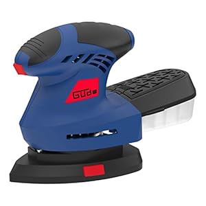 Güde Q9 Deltaschleifer Dreieckschleifer Multischleifer Schleifer DS 140 200W Anti-Rutsch-Handgriff