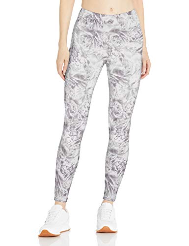 Jockey Women's Stretch Fleece Printed Legging, Winter White, Medium