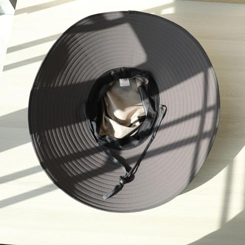 KAICAILA Chapéu de sol de aba larga para homens e mulheres proteção UV ventilado ao ar livre chapéus