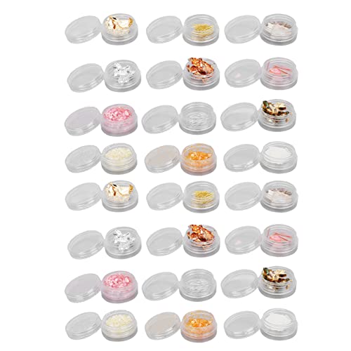 Flocos de Ouro para Unhas, Folha de Ouro para Unhas Flocos de Folha de Unhas 2 Caixas Folha de Unhas