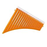 La flûte de Pan est un instrument de musique traditionnel chinois constitué de plusieurs tuyaux du même matériau assemblés collés et fixés sur un cadre.