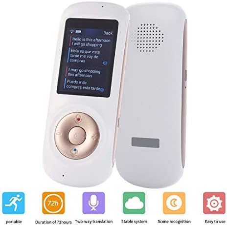 Voice Translator Smart Language Two Way WiFi 2.4inch IPS Capacitive Touch Screen Support Multi- Languages Freely Translation