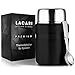 Produktbild LACARI Kitchen & More Premium Thermobehälter Schwarz  [500ml] Thermobehälter für Essen - Outdoor-Eignung  100% BPA frei - Inklusive Löffel & Transporttasche