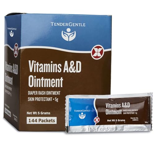 Vitamin A&D Ointment For Baby Diaper Rashes - 144 Packets