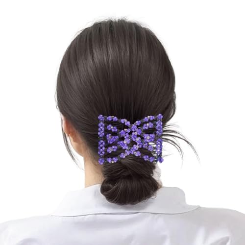 Peine LOVEF Acrílico 9 cm x 7.5 cm Color Morado miniatura 3