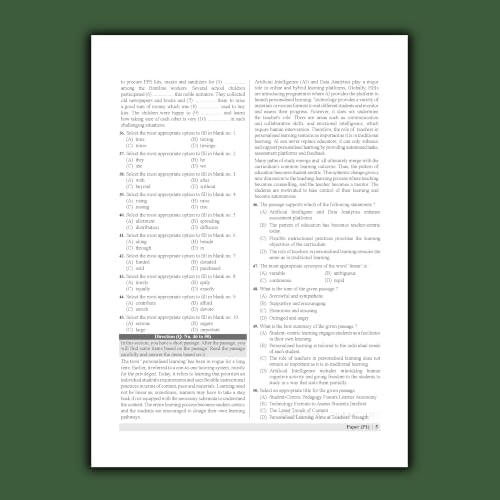 Image of Examcart UPSC NDA /NA Entrance Exam General Ability Test (GAT) Practice Book 2026 | 10 Abhyaas Mock Test Papers with OMR Sheet & Detailed Solutions | National Defence & Naval Academy Exam (English)