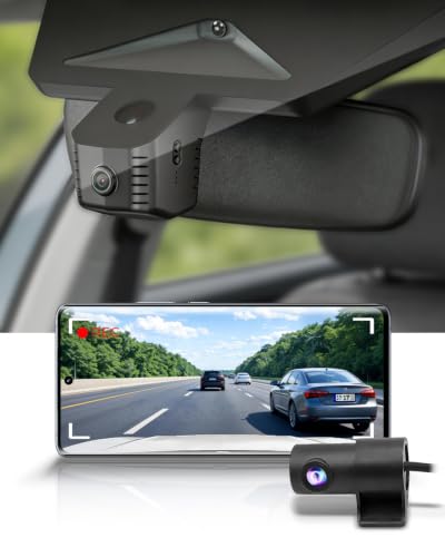 Fitcamx 4K+1080P Dash Cam for VW Golf MK8.5 with WiFi