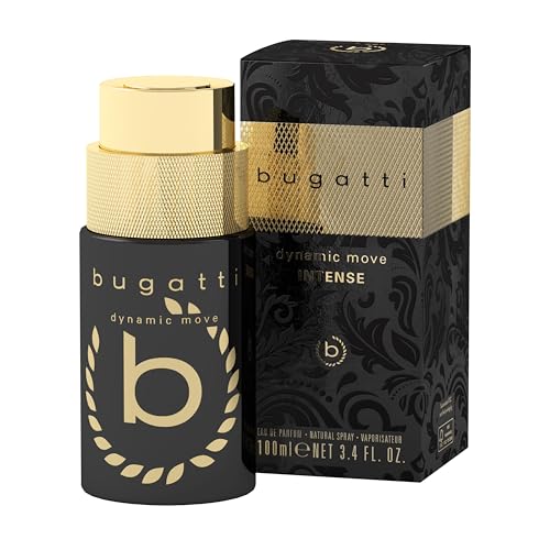 bugatti Dynamic Move Intense Perfume para hombre, 100 ml, Eau de...