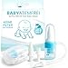 FUCHSI Nasensauger Baby & Kinder - Inkl. Extra Aufsätze & Filterlos I Aus sicherem Medizinsilikon & Wiederverwendbar I Nasenschleimabsauger Nasen Sauger Babys Säugling & Kleinkind nasal aspirator baby