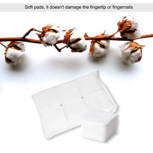 Absorbable Makeup Cleaner Wipes 500 Stück Wattepads Komfortabel zum Reinigen des Nagels zum Entfernen des Nagellacks – Bild 8