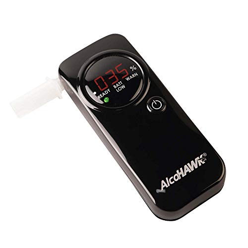 Alcohawk Pro Fc Breathalyzer With Fuel Cell Technology. Professional-Grade Alcohol Tester With Enhanced Accuracy And 3-Digit Readout. Portable Bac Breathalyzer #TOP4