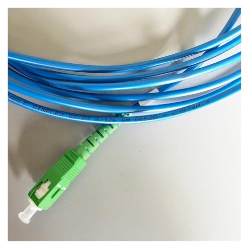 Cordon fibre optique monomode G652D SC-SC pour stopper les pertes de débit internet FTTH