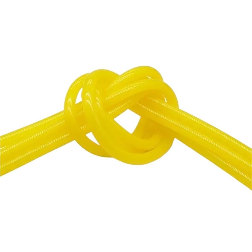 1 pieza de tubo de goma amarillo fácil de procesar, tubo de silicona for equipos de laboratorio(10metersx6mmx9mm)