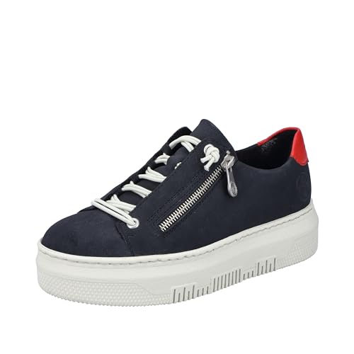 Rieker Damen Sneaker M1911-14 blau Gr. 41