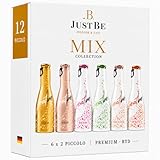 JUST BE Mix - vino frizzante, vino espumoso | conjunto de diferentes cócteles de vino espumoso de primera calidad (12)