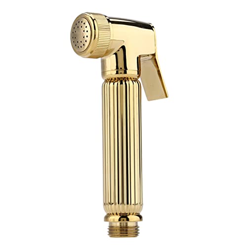 Handheld Sprayer Full Copper Gold Bidet Shower Set (Base + Hose + Shower) - Image 3