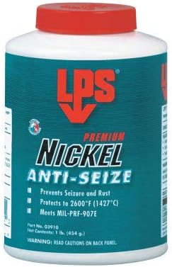 Nickel Anti-Seize, Jar, 16 oz. Net Weight