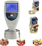 Water Activity Meter Tester Measuring Instrument With Stainless Steel Sensor Range 0 to 1.0AW Accuracy 0.02aw For Food Jerky Dried Fruit Grain Vegetable Etc
