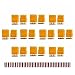 10 Pairs Amass XT60 XT-60 Male Female Bullet Connectors Plugs with 20 Pairs Heat Shrink Tube for RC Lipo Battery