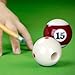 rockible Billiard Stroke Trainer Pool Cue Stroke Trainer Portable Lightweight Billiard Stick Stroke Exerciser, 2Pcs Ball