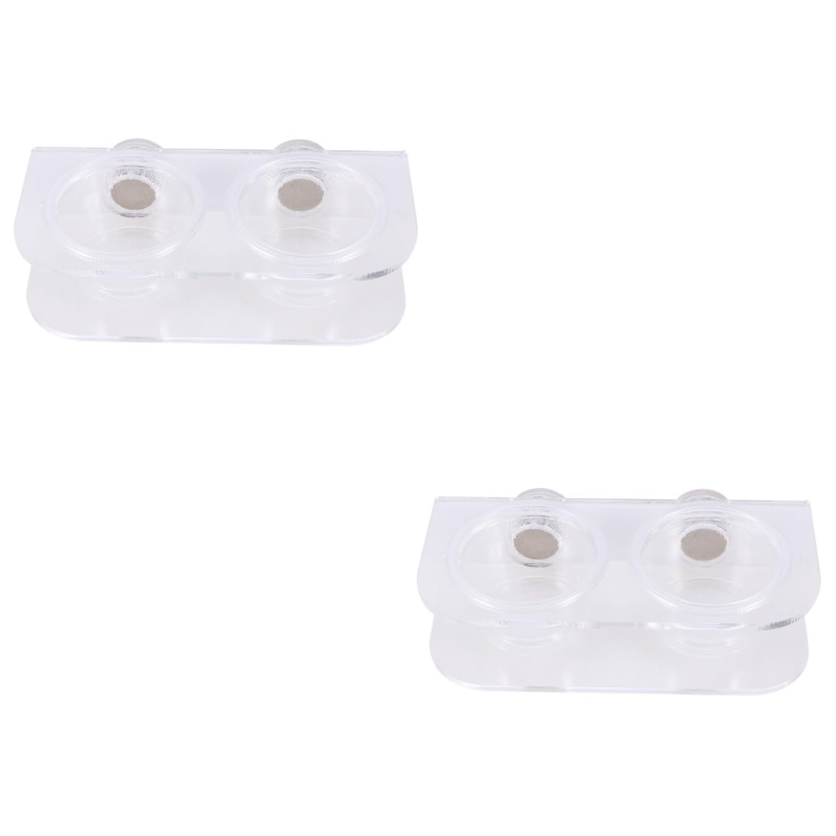 2 Pezzi Piatto per Rettili Lucertola Cibo Lucertola Alimentatore Rettile Piatto di Alimentazione Ciotola di Cibo Rettile Piatto di Cibo Accessori per Rettili Rettile Alimentatore