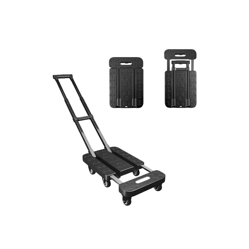 Handcart Folding Platform Cart Hand Sack Truck Trolley Transport Barrow Heavy Duty 270KG