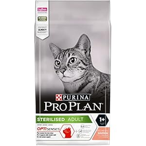 Purina Pro Plan Optisenses Sterilised - Crocchette al Salmone per Gatti Sterilizzati, 6 confezioni da 1.5 kg
 - immagine 2