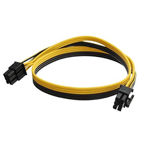 XiaoMall 50cm 6Pin To 6Pin Male To Male Cable For Mining Machine Supply Line