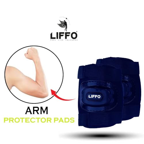 Image of Liffo Skating Guard Skating Kit Protective Skating Guard Kit for Skating, Cycling, Running for Kids,Boys,Girls,Men & Women (HSG) (Pink, S)