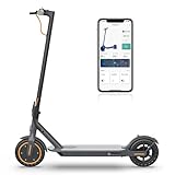 Adult Electric Scooter, Max Speed 19/21MPH, Up to 21-28 Miles Range, 500W/350WMotor Adult E-Scooter, Foldable Scooter with Dual Braking, Smart APP