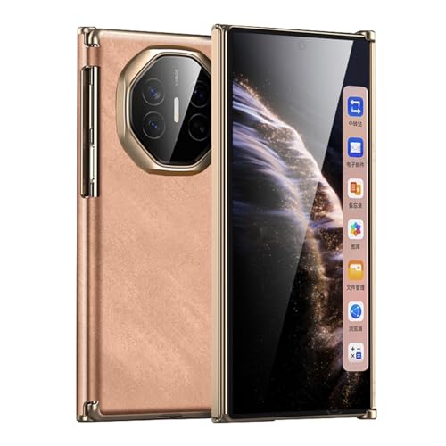 HAMEILU �K�p�Ώ�Huawei Mate XT/Xts�p���U�[�J�o�[�A�X�����d�C�߂����w�ʃP�[�X�A�ی�p�}�O�l�b�g�N���[�W���q���W�t���V�F��,�s���N,XTs