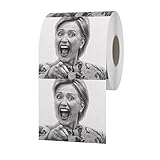 Absolutely Perfect Hillary Clinton Toilet Paper Novelty Political Race Gag Gift Laugh
