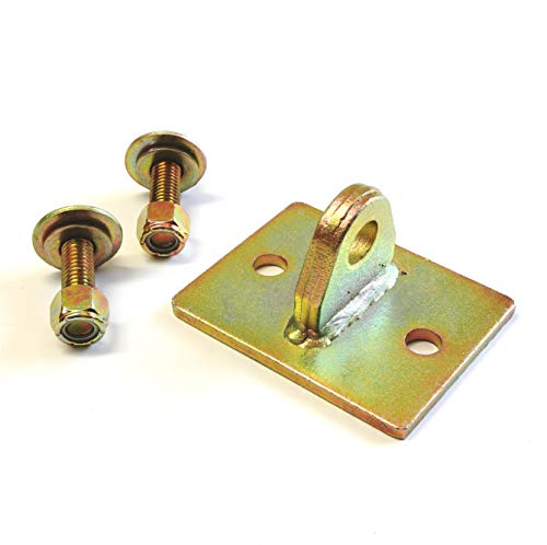 Crochets de fixation à boulon 3/8" avec support lot de 2