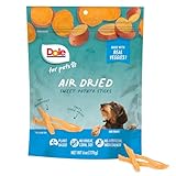 Dole for Pets Air Dried Sweet Potato Dog Treats, 6oz |Made with Real Sweet Potato, Single Ingredient, Limited Ingredient Dog Treats, No Wheat, Corn, Soy, Artificial Flavors, Colors, or Preservatives