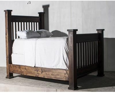 Queen Rustic Mission Bedroom Set