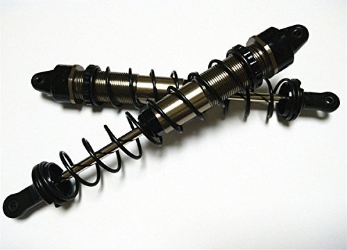 Front or Rear Big Bore Aluminum Shock (165MM) W/ 5MM Steel Shaft 16.8MM Shock Body - 2pcs Set for HPI 1/8 Savage Flux HP X XL A720